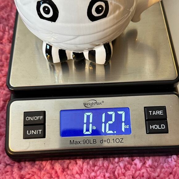 Halloween MUMMY Mug by Global Amici Ceramic Coffee Cup Decorative Kitchen White - Picture 8 of 8